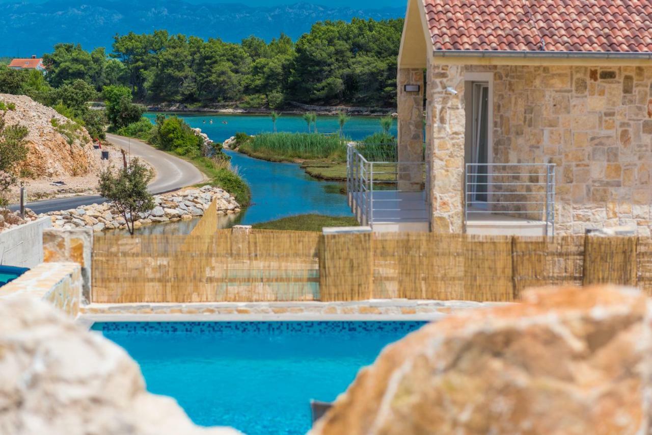 Fabulous House B With Outdoor Pool Apartment Zaton  Luaran gambar